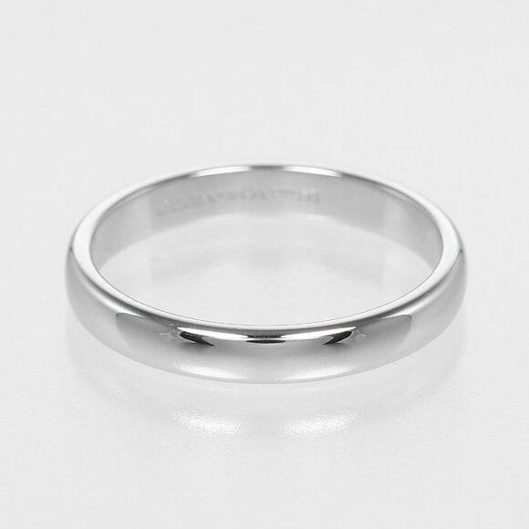 TIFFANY&Co. forever classic band Ring 0.1" model Pt950Platinum #7.8(US Siz... - Picture 5 of 9